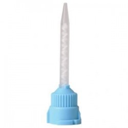 Dental Mixing Tips for Crown and Bridge Material (1:1 ratio, Blue / White) - 50 pcs